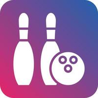 Bowling Icon Vector Design