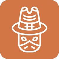 Bandit Icon Vector Design