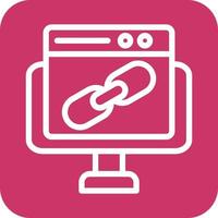 Backlink Icon Vector Design