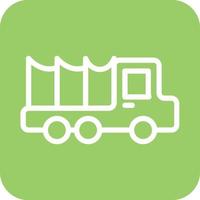 Army Car Icon Vector Design