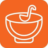 Punch Bowl Icon Vector Design