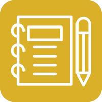 Notebook Icon Vector Design