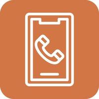 Mobile Call Icon Vector Design