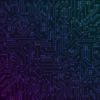 Circuit board illustration. Abstract computer technology. Vector illlustration