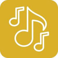 Musical Note Icon Vector Design