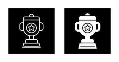 icono de vector de copa de medalla