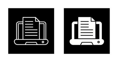 Content Writing Vector Icon