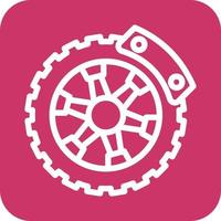 Brake Disc Icon Vector Design