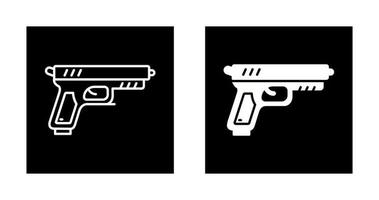 icono de vector de pistola