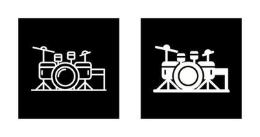 Drum Set Vector Icon