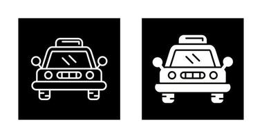 icono de vector de taxi