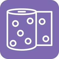 Toilet Paper Icon Vector Design