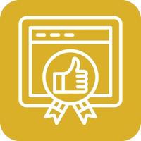 Page Quality Icon Vector Design