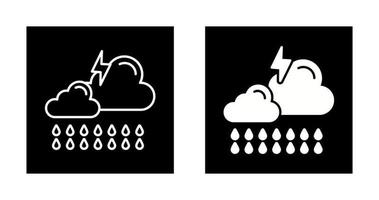 icono de vector de tormenta