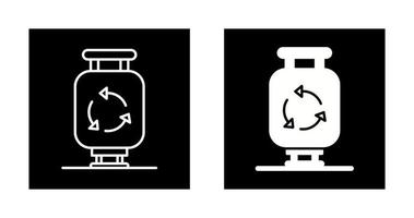 Gas Cylinder Vector Icon