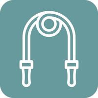 Skipping Rope Icon Vector Design