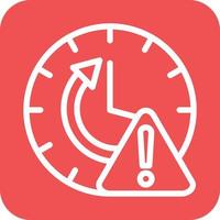 hora alerta icono vector diseño