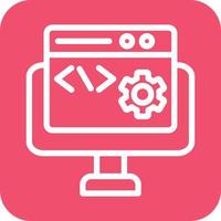 Code Settings Icon Vector Design