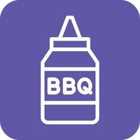 Bbq Sauce Icon Vector Design