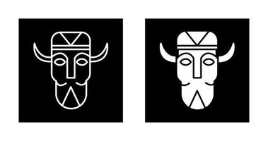 African Mask Vector Icon