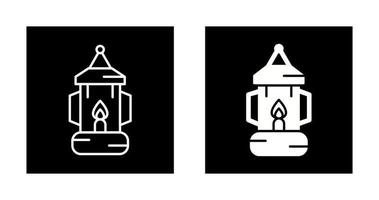 Oil Lamp Vector Icon