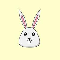 Illustration vector graphic of face bunny rabbit