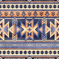 Native pattern american tribal indian ornament pattern geometric ethnic textile texture tribal aztec pattern navajo mexican fabric seamless Vector decoration fashion