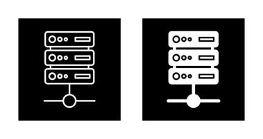 icono de vector de centro de datos