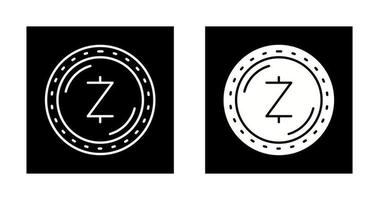 Zcash Currency Vector Icon