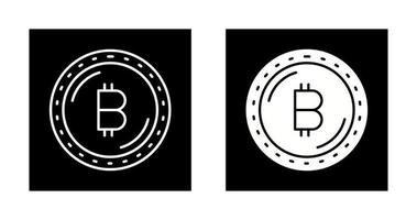 Bitcoin Currency Vector Icon