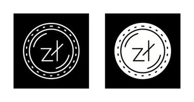 icono de vector de moneda zaloty