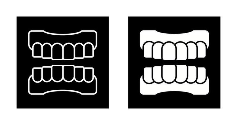 Denture Vector Icon