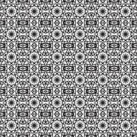 Classic batik seamless pattern background geometric mandala wallpaper. elegant traditional floral motif photo