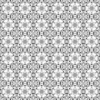 Classic batik seamless pattern background geometric mandala wallpaper. elegant traditional floral motif photo