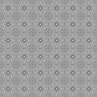 Classic batik seamless pattern background geometric mandala wallpaper. elegant traditional floral motif photo