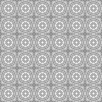 Classic batik seamless pattern background geometric mandala wallpaper. elegant traditional floral motif photo