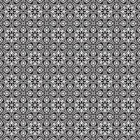 Classic batik seamless pattern background geometric mandala wallpaper. elegant traditional floral motif photo