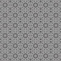 Classic batik seamless pattern background geometric mandala wallpaper. elegant traditional floral motif photo