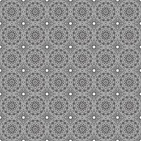 Classic batik seamless pattern background geometric mandala wallpaper. elegant traditional floral motif photo