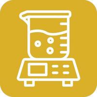 Scale Chemical Icon Vector Design