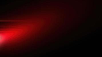 Abstract red light on black background with copy space for your text photo