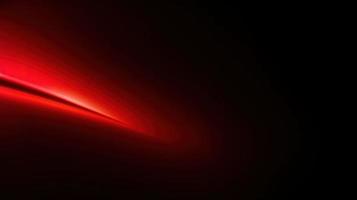 Abstract red light on black background with copy space for your text photo