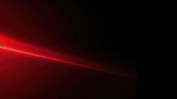 Abstract red light on black background with copy space for your text photo