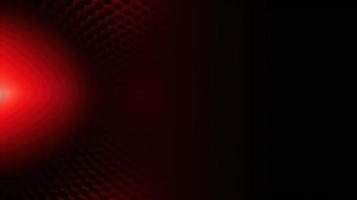 Abstract red light on black background with copy space for your text photo