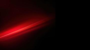 Abstract red light on black background with copy space for your text photo