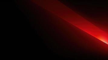 Abstract red light on black background with copy space for your text photo