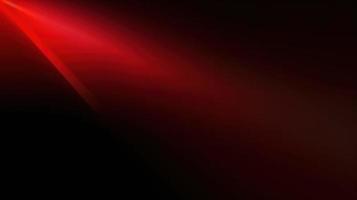 Abstract red light on black background with copy space for your text photo