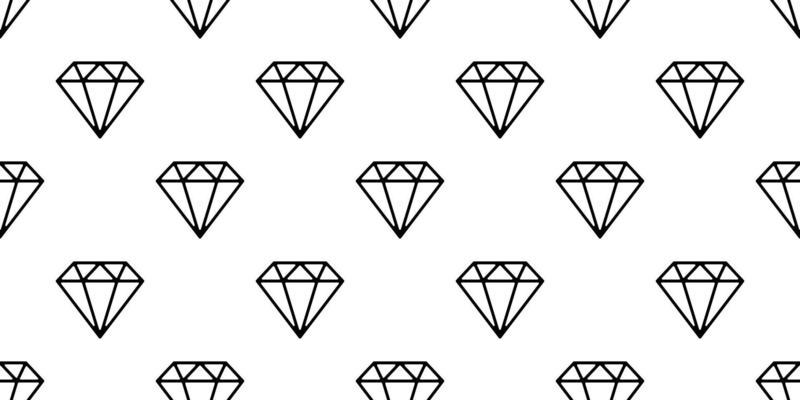 diamond isolated icon vector seamless pattern wallpaper background