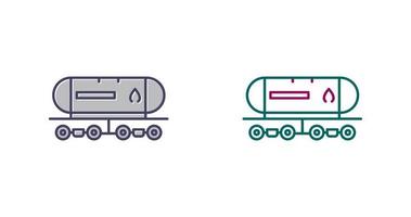 Tank Wagon Vector Icon