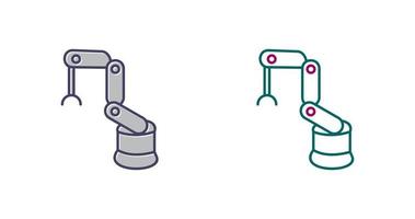 Industrial Robot Vector Icon